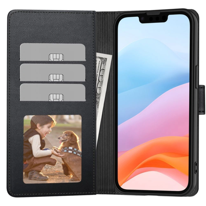 Tech-Protect - Tech Protect Xiaomi Poco F7 Plånboksfodral - Svart