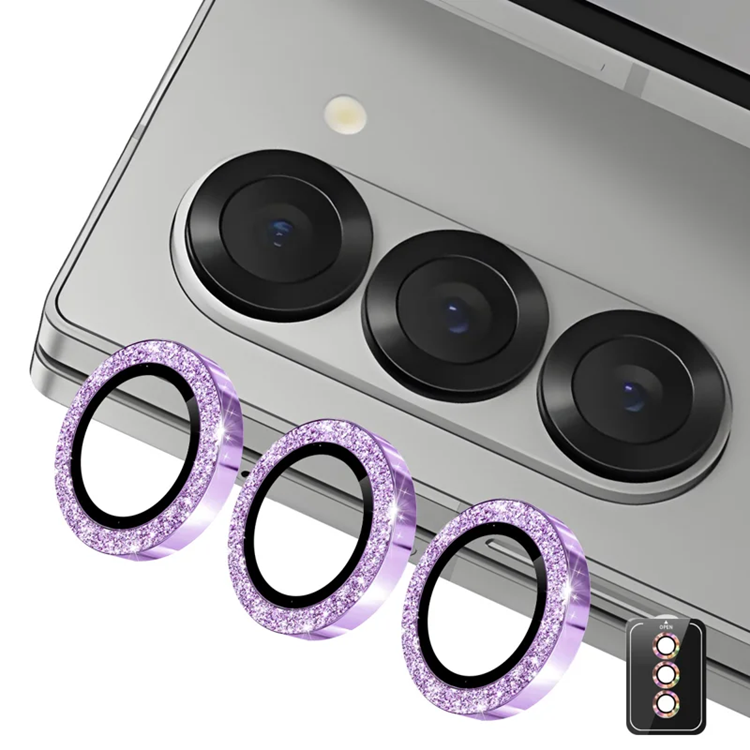 Hat Prince Galaxy Z Fold 7 Härdat Glas Kameralinsskydd Glitter | 5468 | AlltMobil