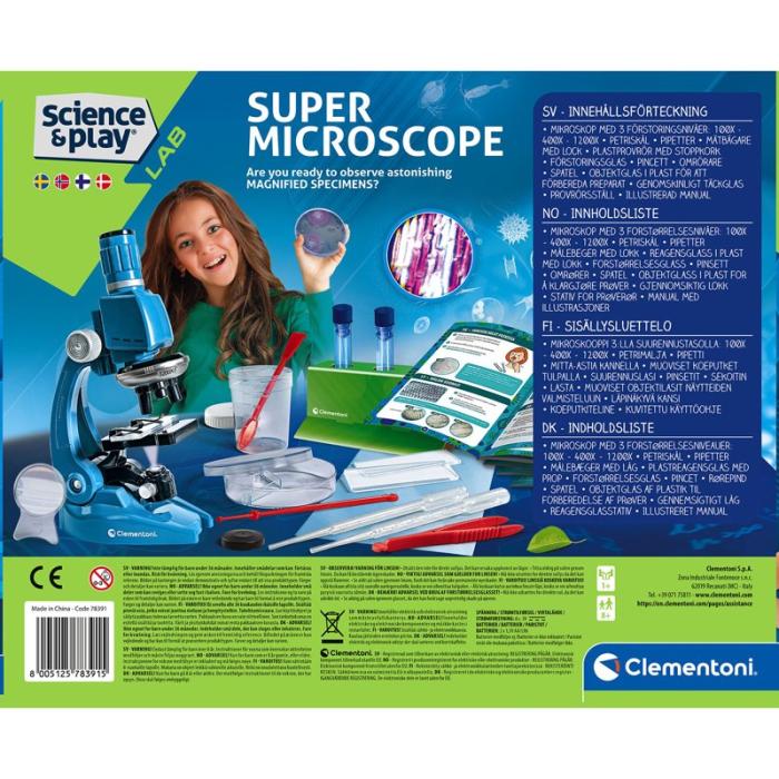 CLEMENTONI - CLEMENTONI Super Microscope