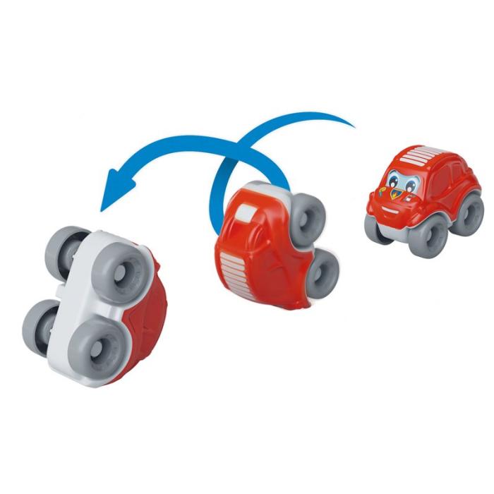 CLEMENTONI - CLEMENTONI Tumbling Cars Fire Station