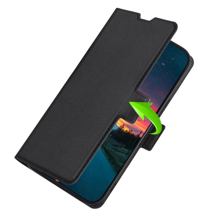 A-One Brand - Google Pixel 7 Plånboksfodral Ultra-thin PU Läder - Svart