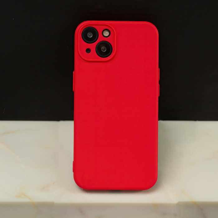 OEM - iPhone 16 Plus Mobilskal Silikon - Röd