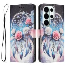 OEM - Pl&aring;nboksfodral f&ouml;r Samsung Galaxy S26 Ultra Konstl&auml;der M&ouml;nster - Blomvindspel