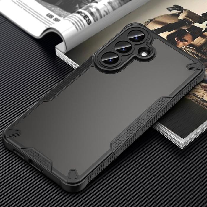 OEM - Mobilskal för Samsung Galaxy S26 Plus PC + TPU - Svart