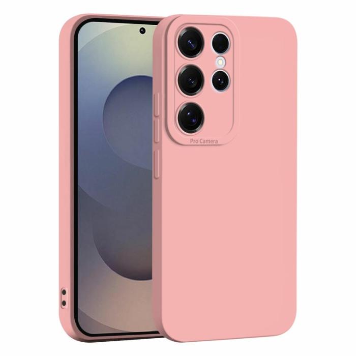 OEM - Mobilskal för Samsung Galaxy S26 Ultra Precisa kamerahål TPU - Rosa