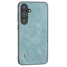 ABEEL - ABEEL Mobilskal till Samsung Galaxy S24 Scratch-proof PU L&auml;der - Bl&aring;