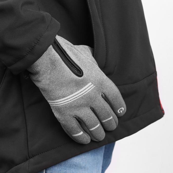 OEM - Jianyi Vattenavvisande touchvantar / handskar - Large - Grå