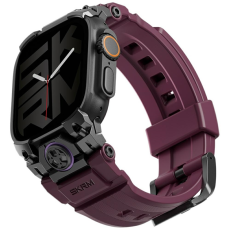 Skinarma - Skinarma Apple Watch Ultra (49mm) Armband Talon - Burgundy