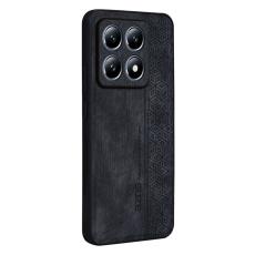 AZNS - AZNS Xiaomi 14T Fodral Skyddande KonstL&auml;der - Svart