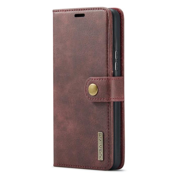 DG.MING - DG.MING Samsung Galaxy A53 5G Flip Plånboksfodral Röd