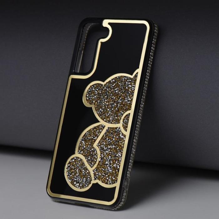 OEM - Galaxy A55 5G Mobilskal Teddy Bear -Guld