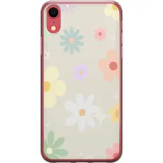 Gustaf - Mobilskal till Apple iPhone XR med fejdande blommor