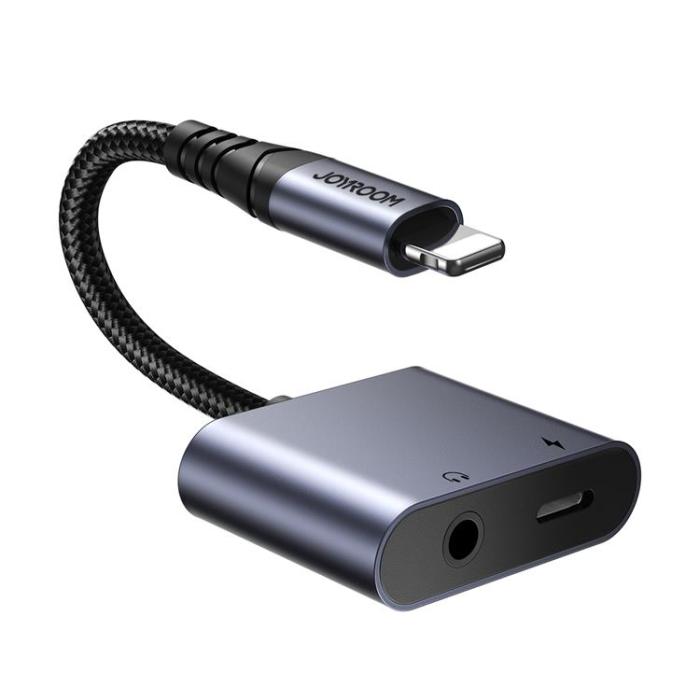 Joyroom - Joyroom 2in1 Lightning/Lightning/3.5 mm Mini Jack DAC Adapter