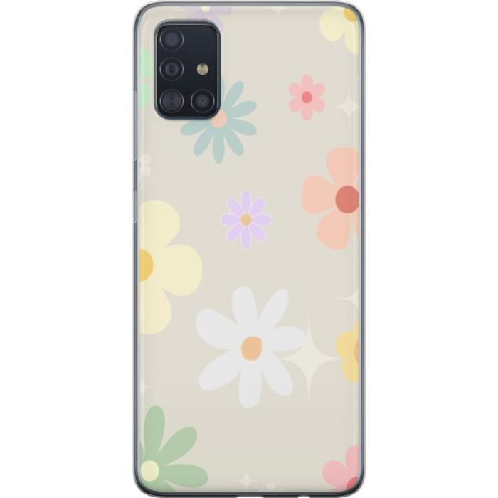 iSecrets - Mobilskal till Samsung Galaxy A51 med fejdande blommor