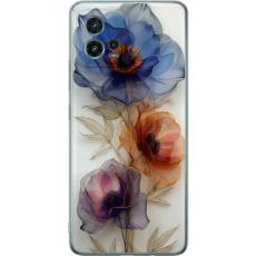 iSecrets - Mobilskal till Motorola Moto G72 med Silkesblommor