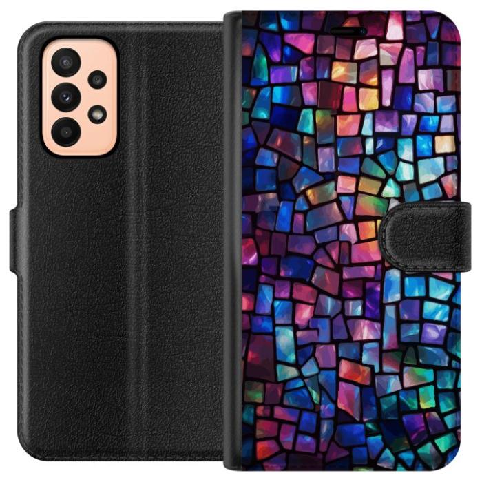 iSecrets - Plånboksfodral till Samsung Galaxy A23 med Disco