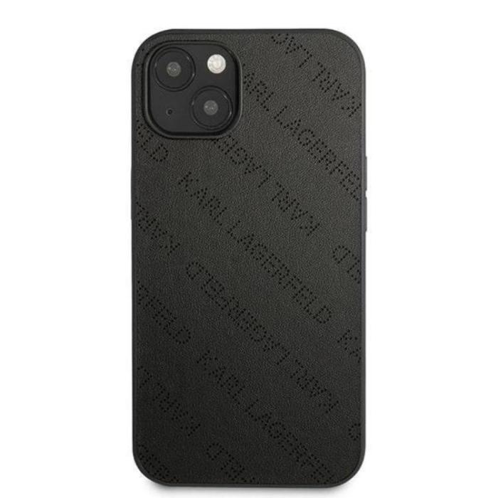 KARL LAGERFELD - Karl Lagerfeld iPhone 13 mini Skal Perforated Allover - Svart