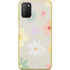 iSecrets - Mobilskal till Xiaomi Poco M3 med fejdande blommor