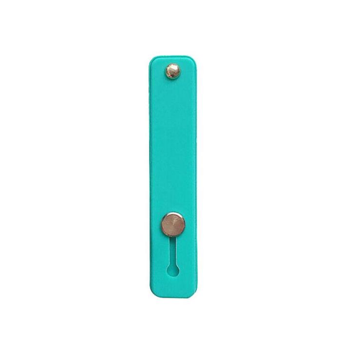 OEM - Self-Adhesive Silikon Finger Mobilgrip Strap - Turkos