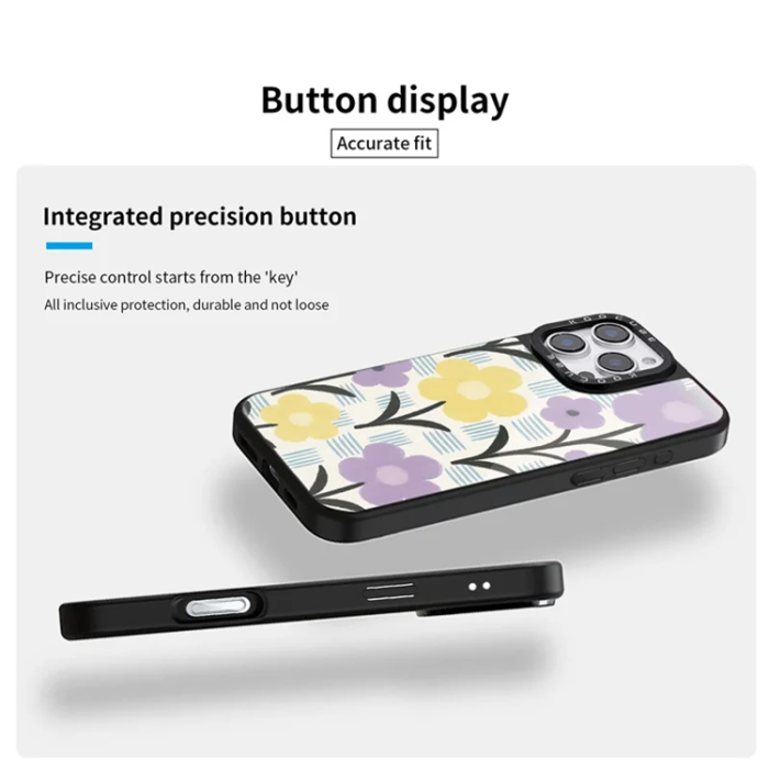 A-One Brand - iPhone 15 Pro Max Mobilskal MagSafe Aluminium Silikon