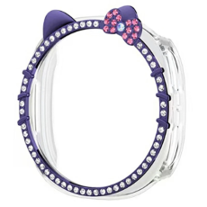A-One Brand - Galaxy Watch 8 (40mm) Skal Cat Ear Decor Hollow PC - Lila