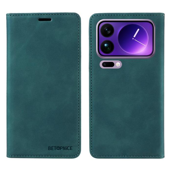 BETOPNICE - BETOPNICE Xiaomi 17 Pro Plånboksfodral RFID Blocking - Grön