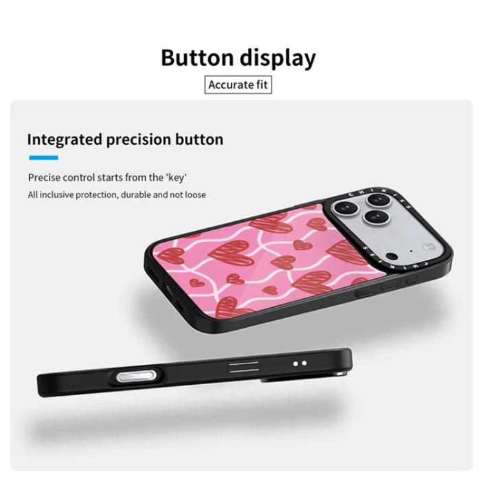 A-One Brand - iPhone 17 Pro Mobilskal MagSafe Aluminium Silikon