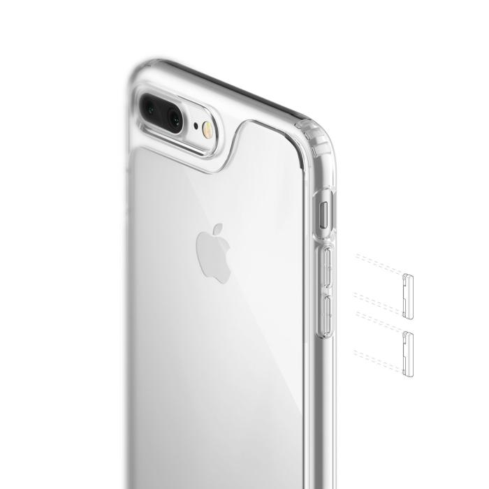 Caseology - Caseology Waterfall Skal till Apple iPhone 7 Plus - Clear