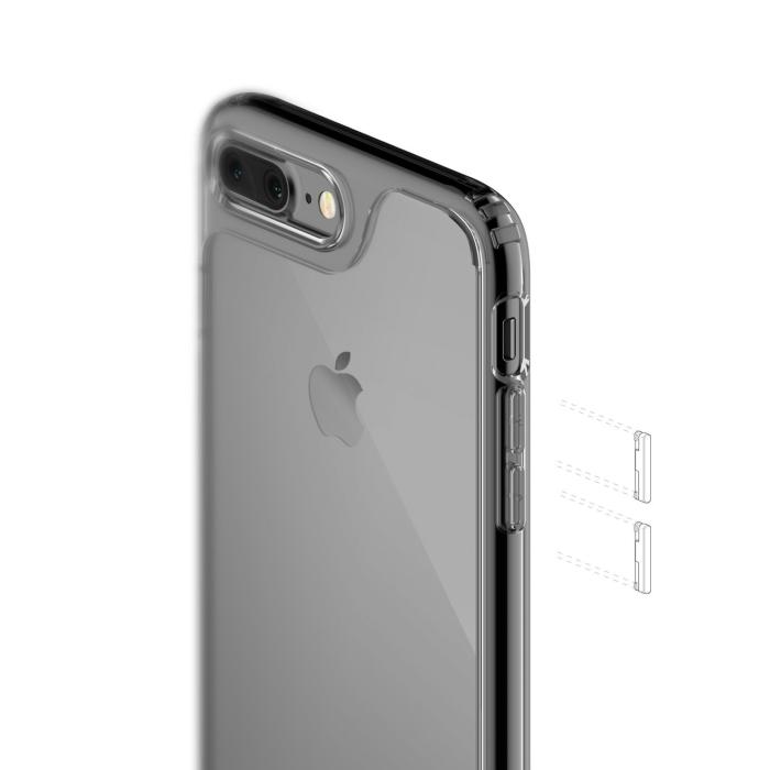 Caseology - Caseology Waterfall Skal till Apple iPhone 7 Plus - Grå