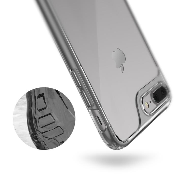 Caseology - Caseology Waterfall Skal till Apple iPhone 7 Plus - Grå