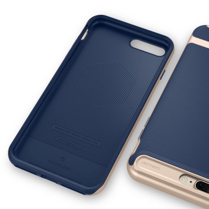 Caseology - Caseology Wavelength Skal till iPhone 7 Plus - Blå
