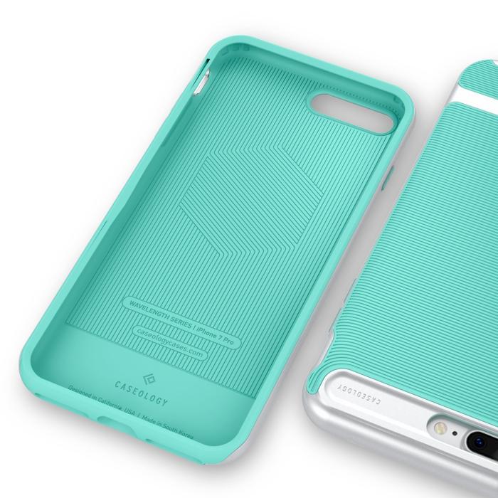 Caseology - Caseology Wavelength Skal till iPhone 7 Plus - Mint