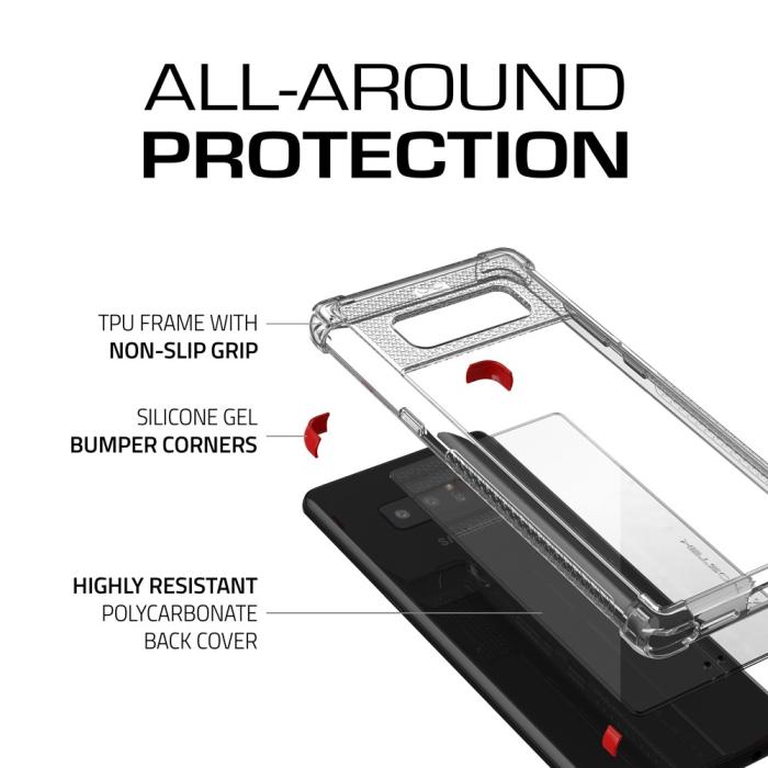 Ghostek - Ghostek Covert 2 Skal till Samsung Galaxy Note 8 - Vit