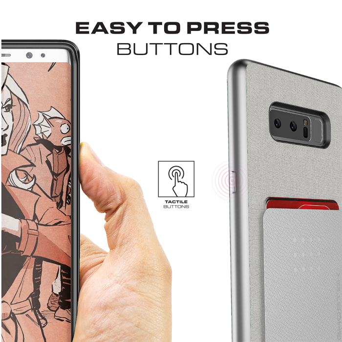 UTGATT4 - Ghostek Exec 2 Skal till Samsung Galaxy Note 8 - Brun