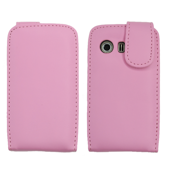 UTGATT4 - Flip mobilväska till Samsung Galaxy Y S5360 (Rosa)