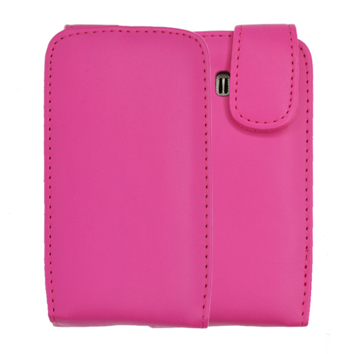 UTGATT4 - Flip mobilväska till Samsung Galaxy Y S5360 (Magenta)