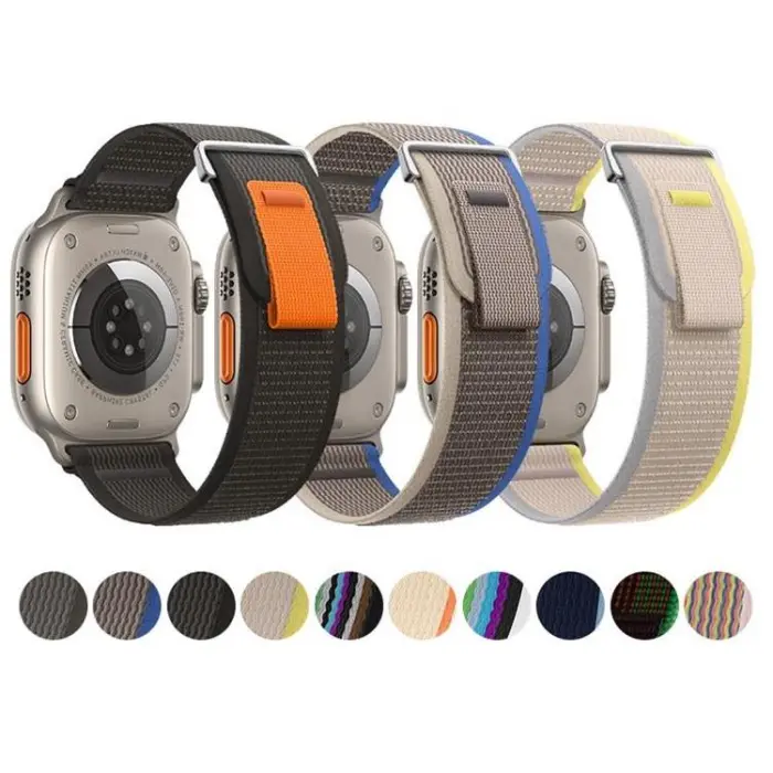 OEM - Apple Watch (45mm) Series 9 HOCO Loop Band - Rainbow