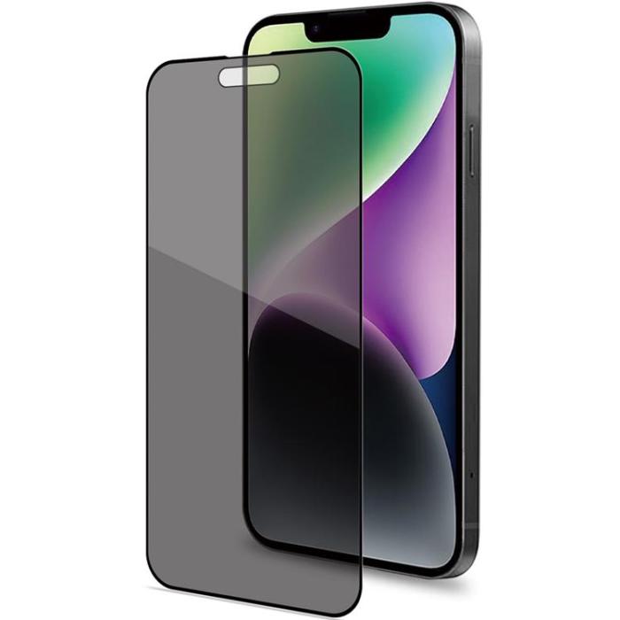 UTGATT1 - Celly iPhone 15 Skärmskydd i Härdat glas Privacy