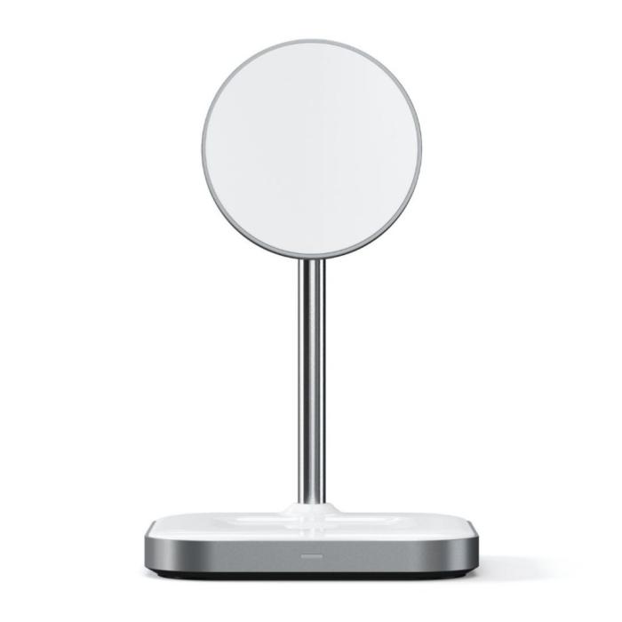 Satechi - SATECHI 2-in-1 Trådlös Laddare Stand Magnetic