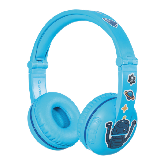BuddyPhones - BuddyPhones Play BT Kids hörlurar - Glaciär Blå