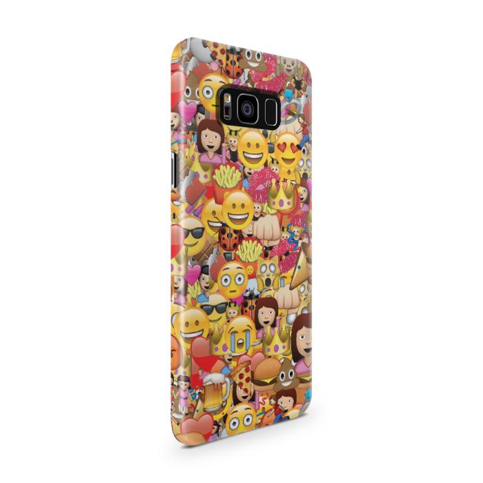 UTGATT5 - Skal till Samsung Galaxy S8 Plus - Emoji - Kollage