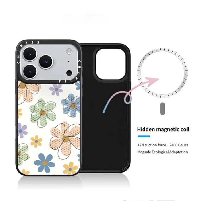 A-One Brand - iPhone 17 Pro Mobilskal MagSafe Aluminium Silikon