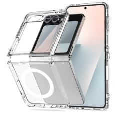 Tech-Protect - Tech-Protect Galaxy Z Flip 6/7 Mobilskal Magsafe Flexair Hybrid - Clear
