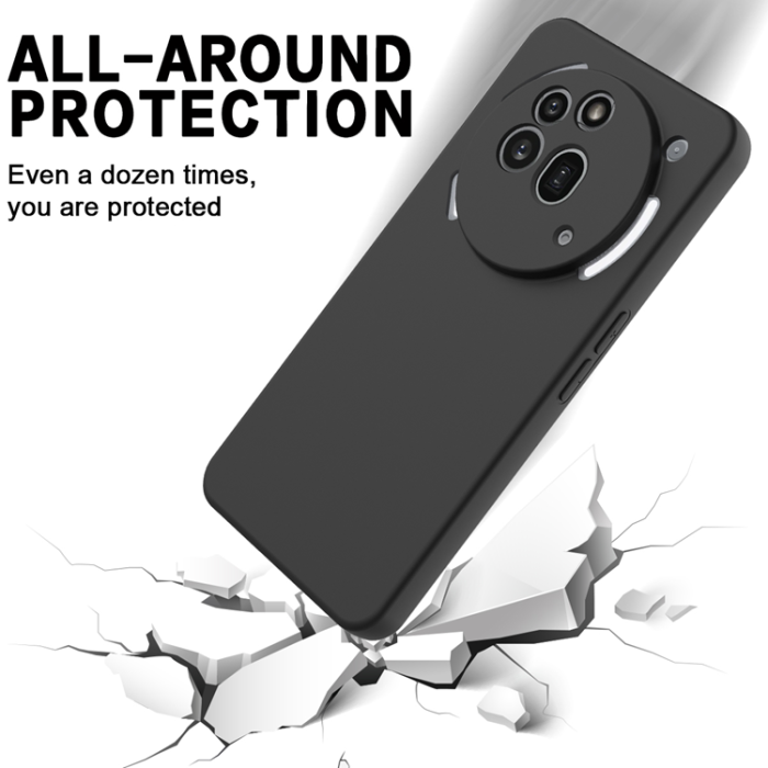A-One Brand - Nothing Phone (3a) Pro Mobilskal Liquid Silikon med Handrem