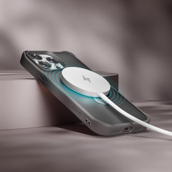 Etteri - Etteri iPhone 14 Pro Mobilskal MagSafe Matt Ring - Grå