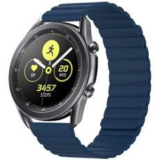 Beline - Beline Galaxy Watch 4 Classic (42/44/46mm) Armband Magnetic - Bl&aring;