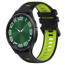 Taltech - Galaxy Watch 6 Classic (47mm) Armband - Svart/Grön