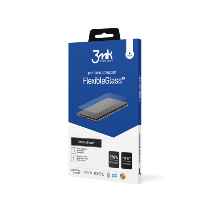 3MK - 3MK iPhone XR Hybrid Okrossbart Glas FlexibleGlass