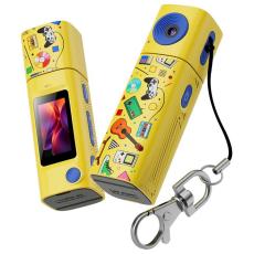 OEM - Minikamera 0.96" TFT LCD-Sk&auml;rm 2K HD Videoinspelare G10 - Gul