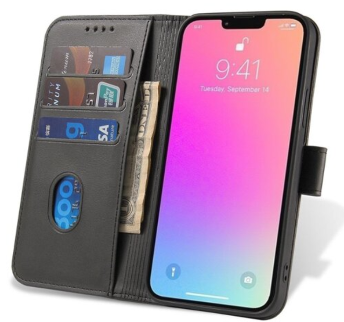 OEM - Honor 90 Plånboksfodral Magnet - Svart